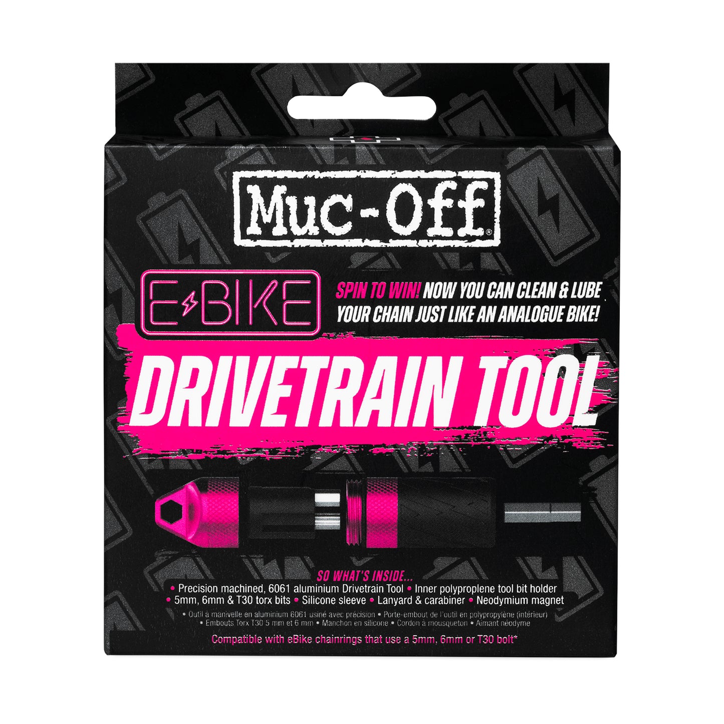 eBike Drivetrain Tool - Pink