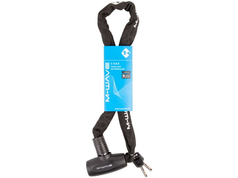 M-WAVE 850mm x 6mm KEY CHAIN LOCK