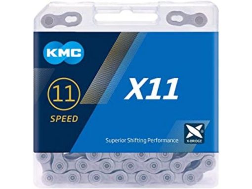 KMC X11 11 SPEED GREY CHAIN 114L - Valecycles