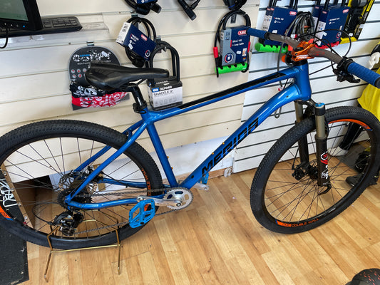 Merida Blue mountain bike 29inch wheels, 20inch frame