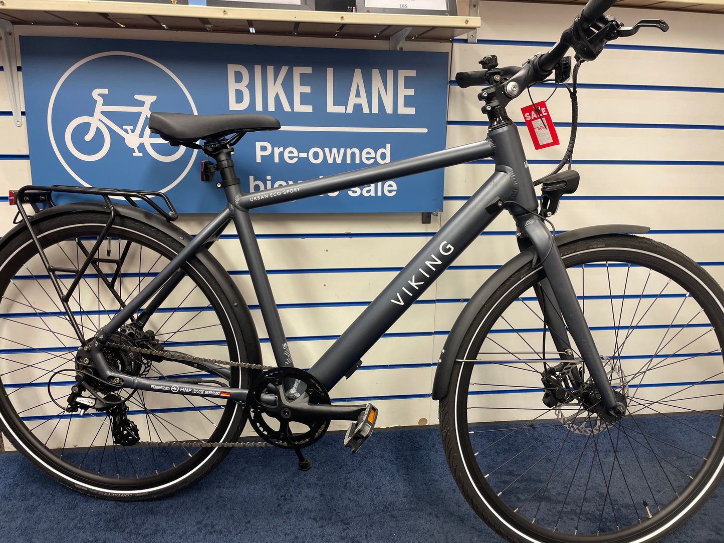 Viking Ebike Urban 19inch frame RRP £1400 - Valecycles