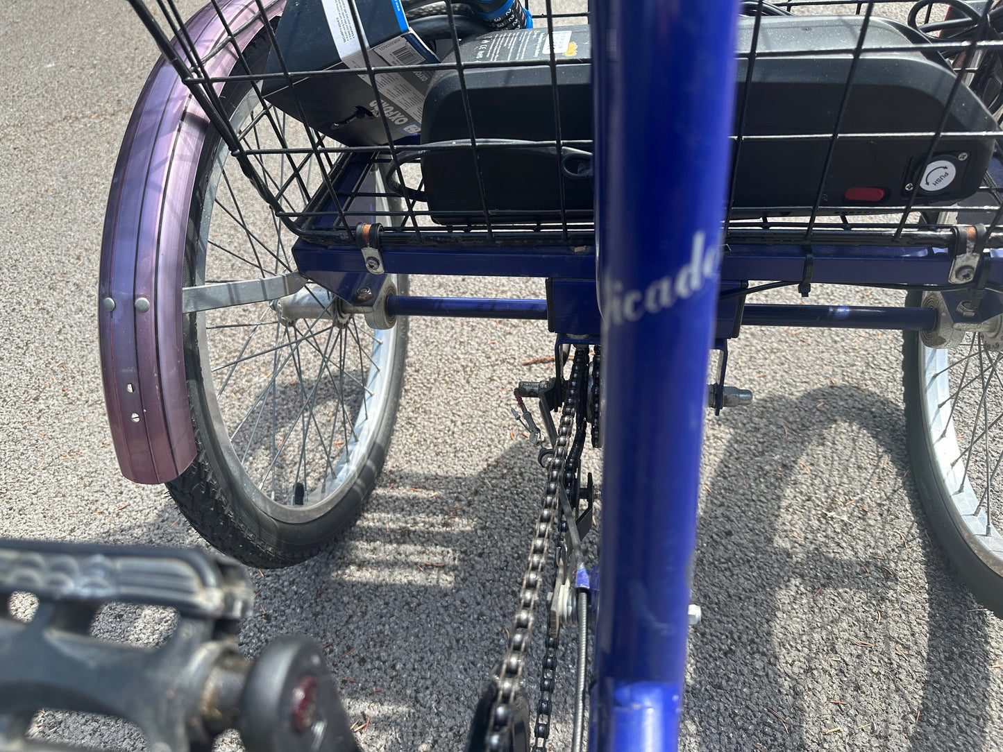 Trike Pashley Ebike Bafang kit conversion