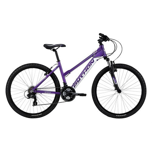 PYTHON 26inch Wheels  ROCK LADIES FS SHIMANO 21SPD PURPLE