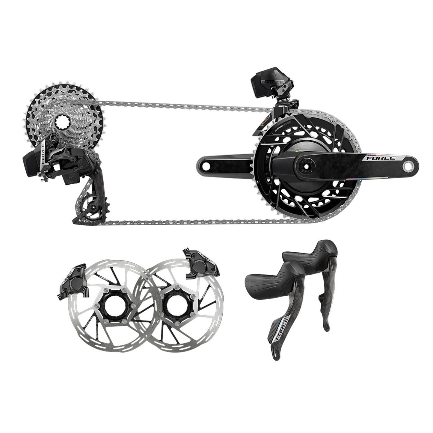 SRAM Force AXS 2X E1 Electronic Hrd Groupset