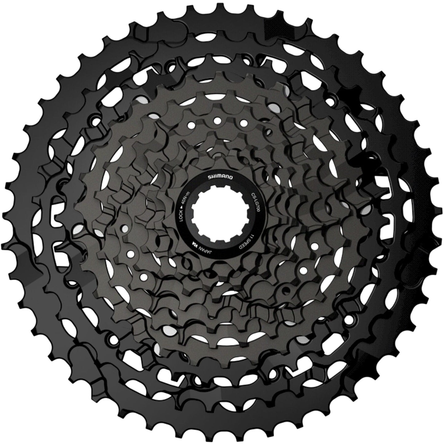 Shimano CUES CS-LG700-11 Link Glide cassette, 11-speed - Valecycles