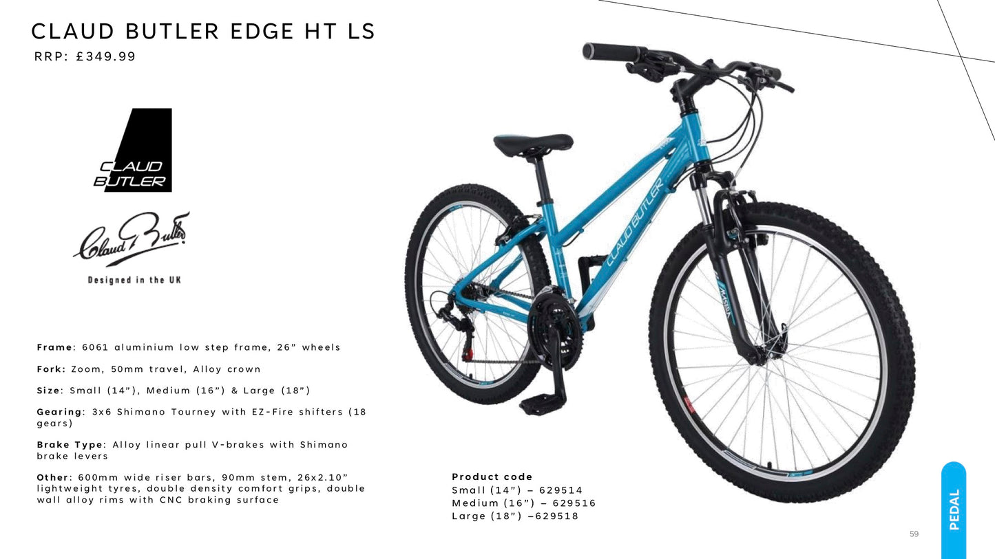CLAUD BUTLER EDGE HT LS