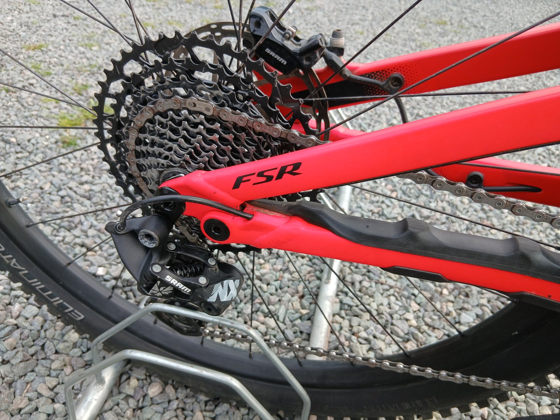 Specialized FSR Levo SL Turbo Red medium frame Ebike - Valecycles