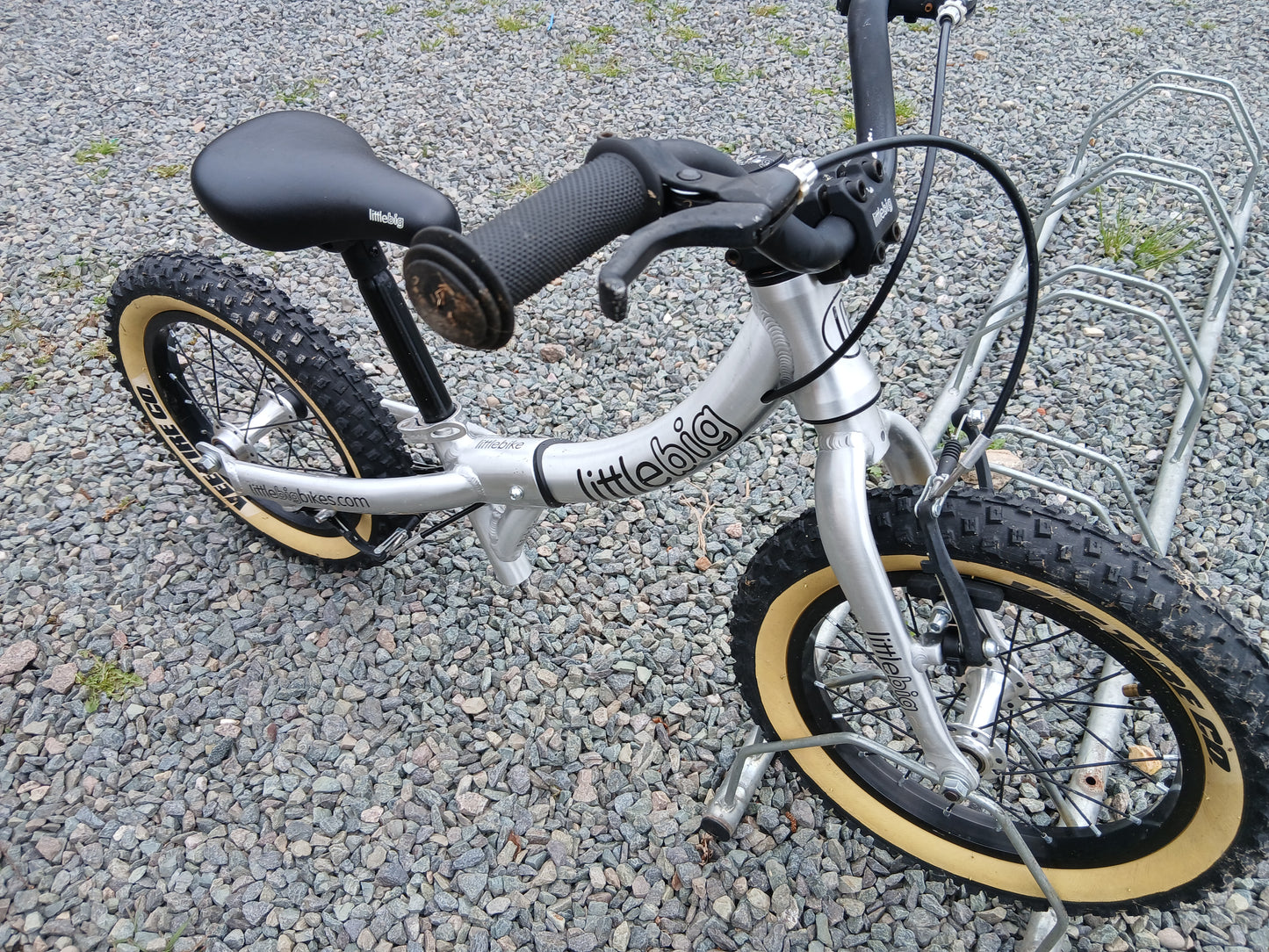 Little Bike bikes Silver Aluminium Balance cycle without pedal kit - Valecycles