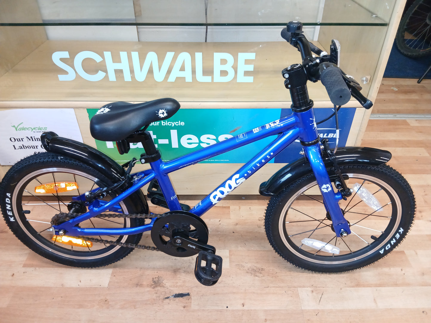 Frog Bike Blue 16inch wheels Excellent condition