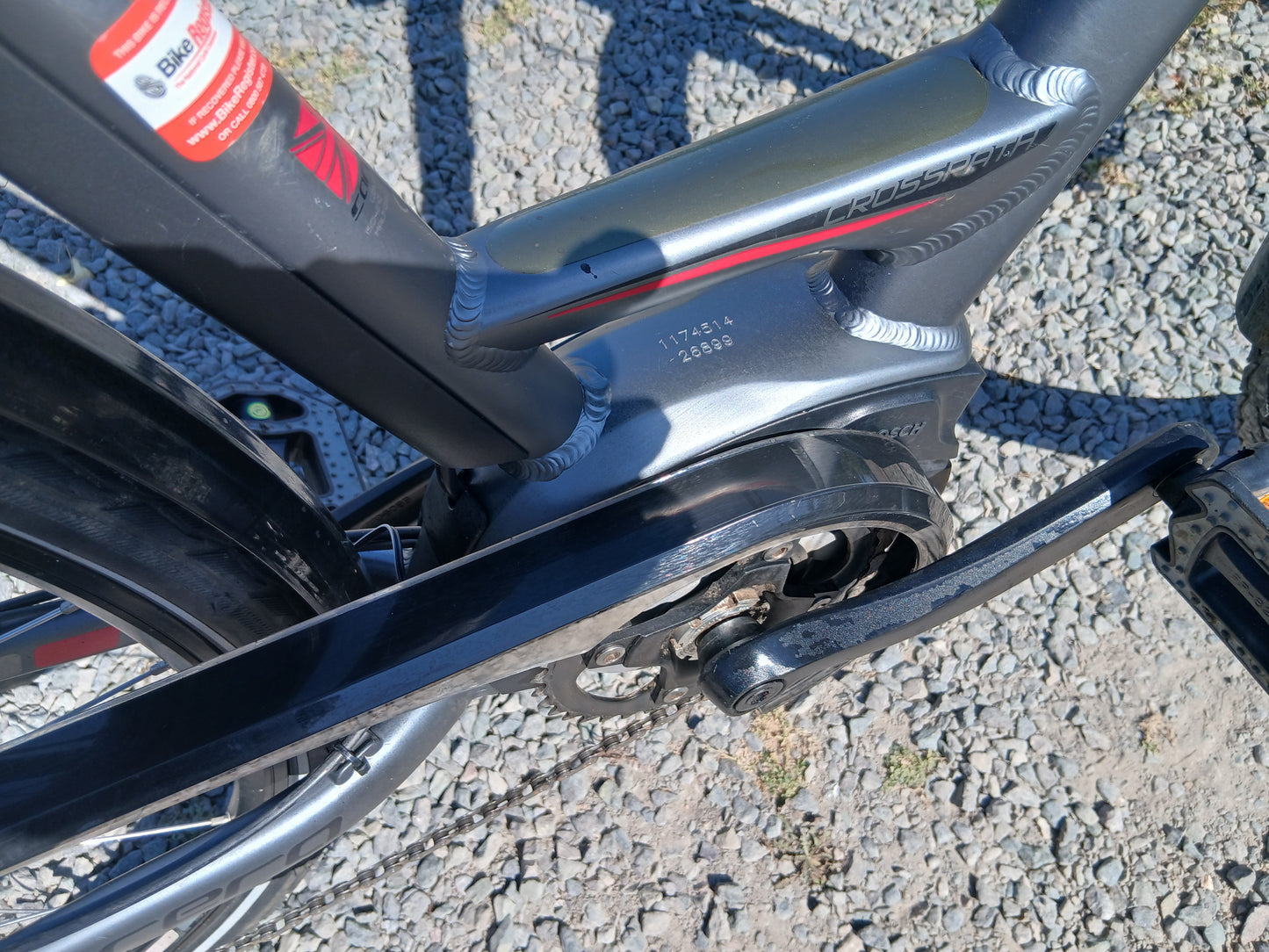 Ebike Carrera low step 19inch frame