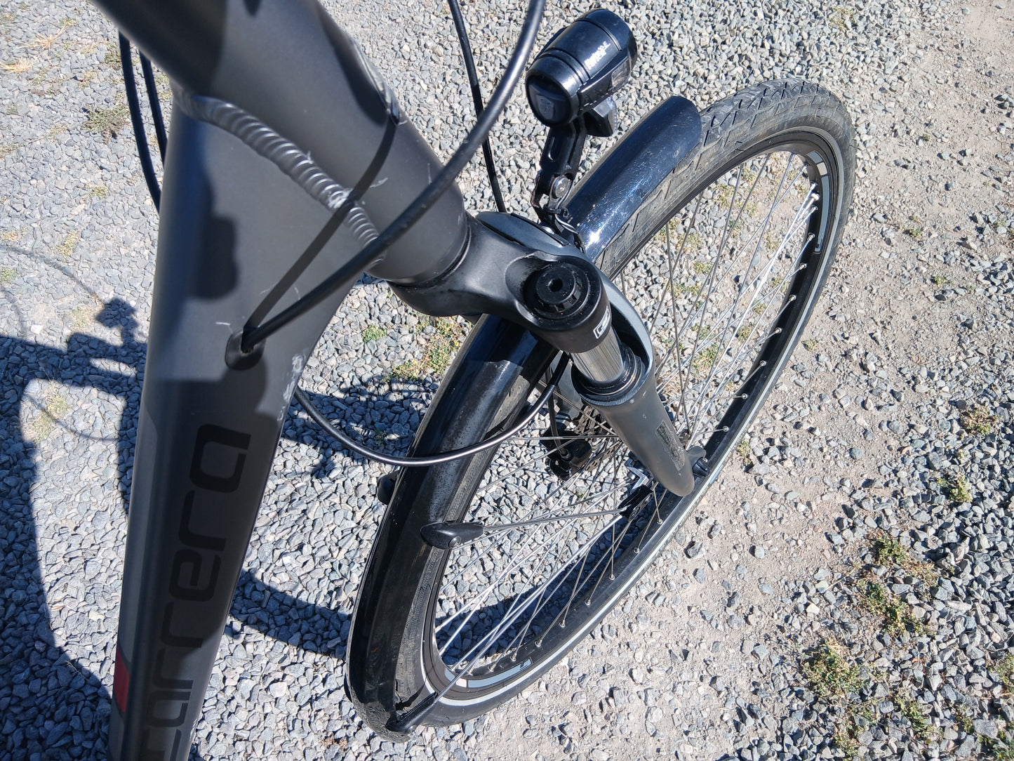 Ebike Carrera low step 19inch frame