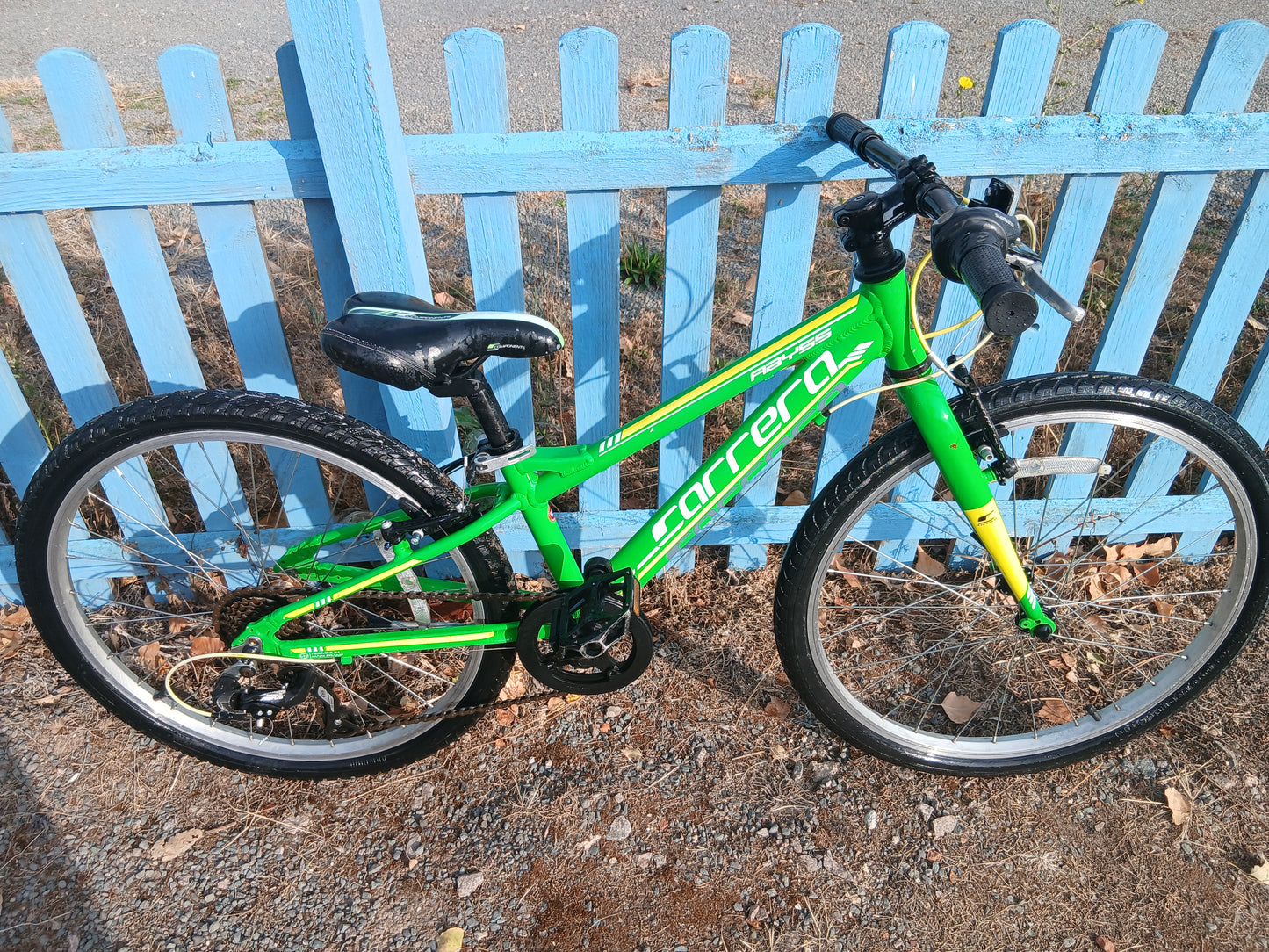 Carrera green 24inch wheel abyss