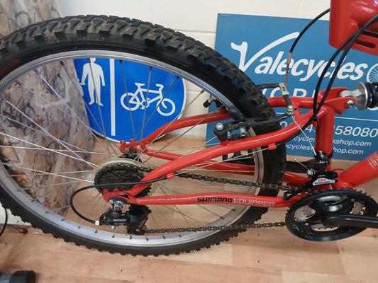 Trax Tfs1 Mountain bike 18inch steel frame - Valecycles