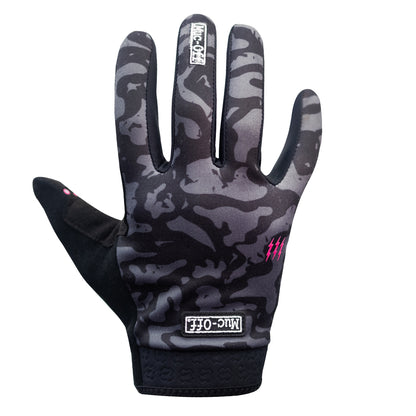 Riders Gloves - GREY CAMO