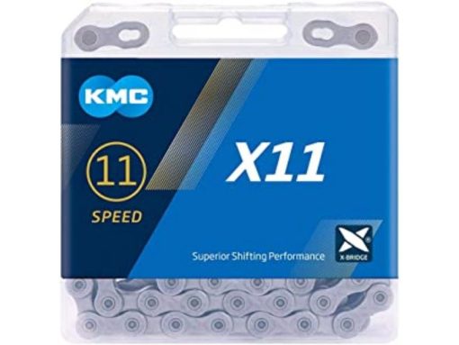 KMC X11 11 SPEED GREY CHAIN 114L