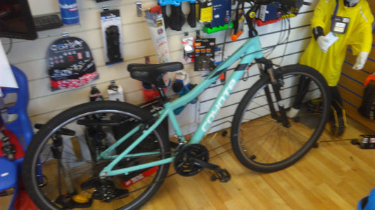 Coyote hybrid bike Light Green 17inch frame