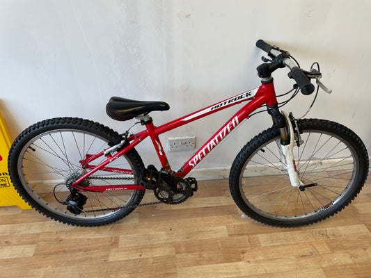 Specialized Hotrock 24in Red mountain bike