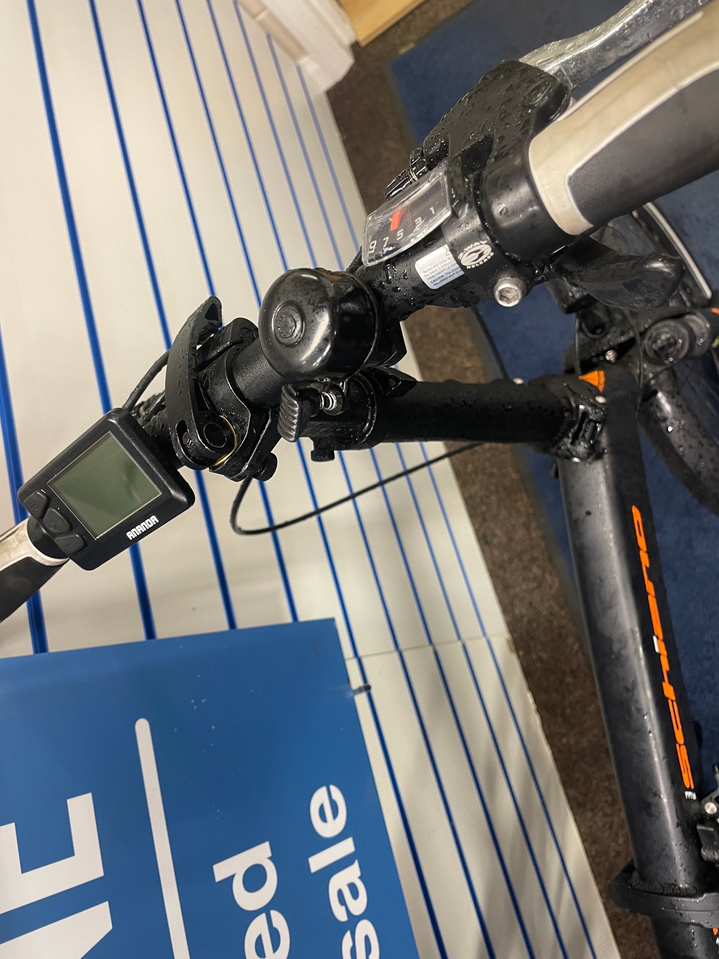 Ebike Folding Schanio Black 20inch wheels