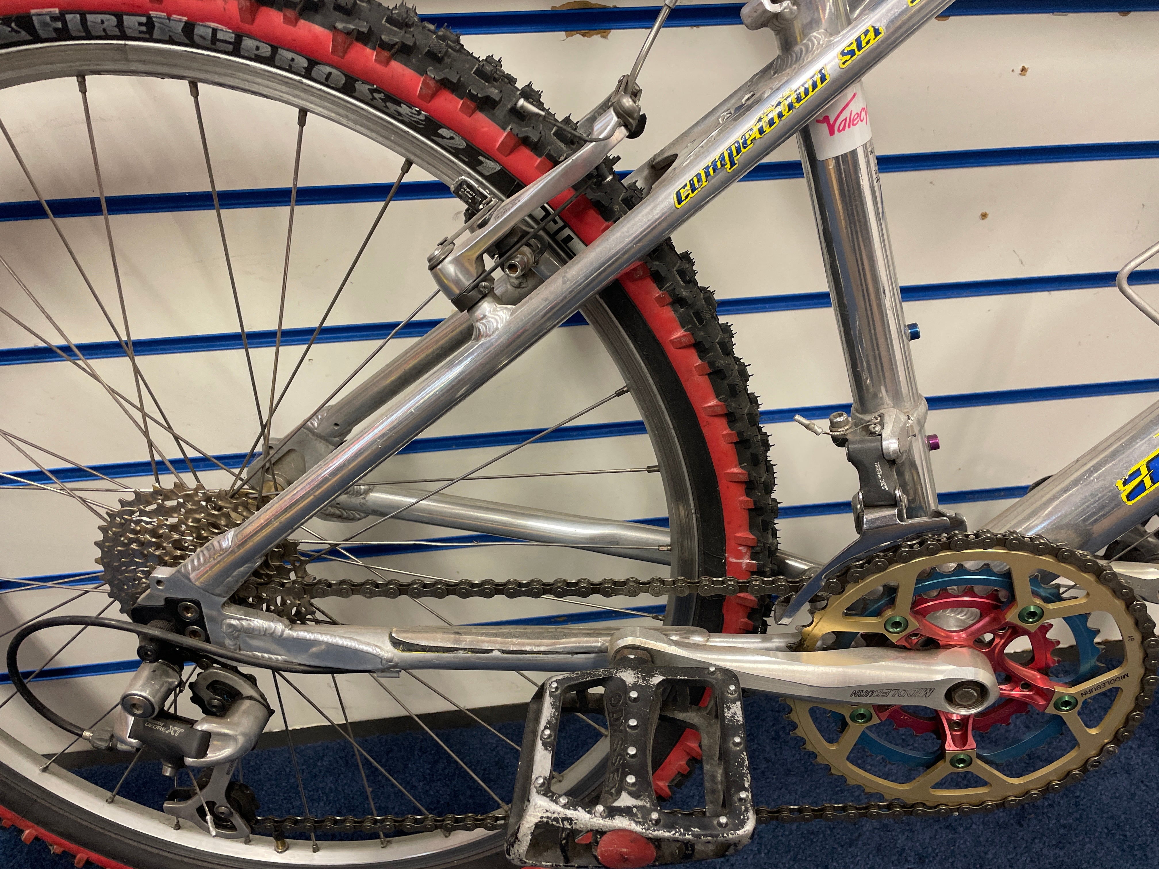 GT Zaskar 94 LE 18inch frame Middleburn parts