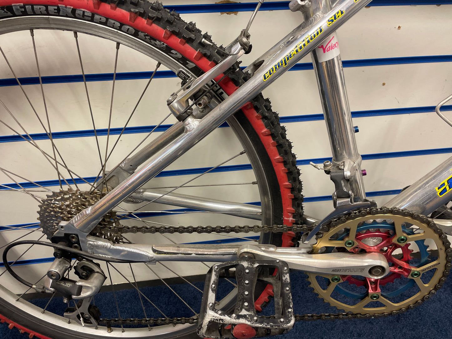 GT Zaskar 94 LE 18inch frame Middleburn parts