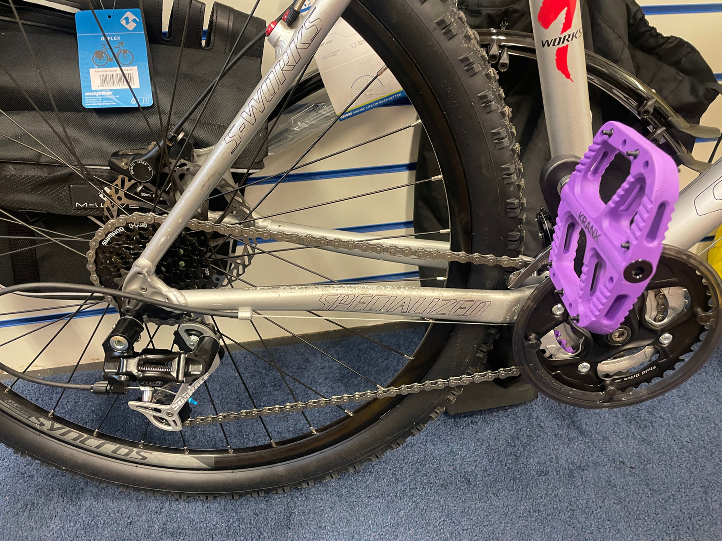 Specialized Sworks M5 (The Joker Theme) Custom built 18in frame