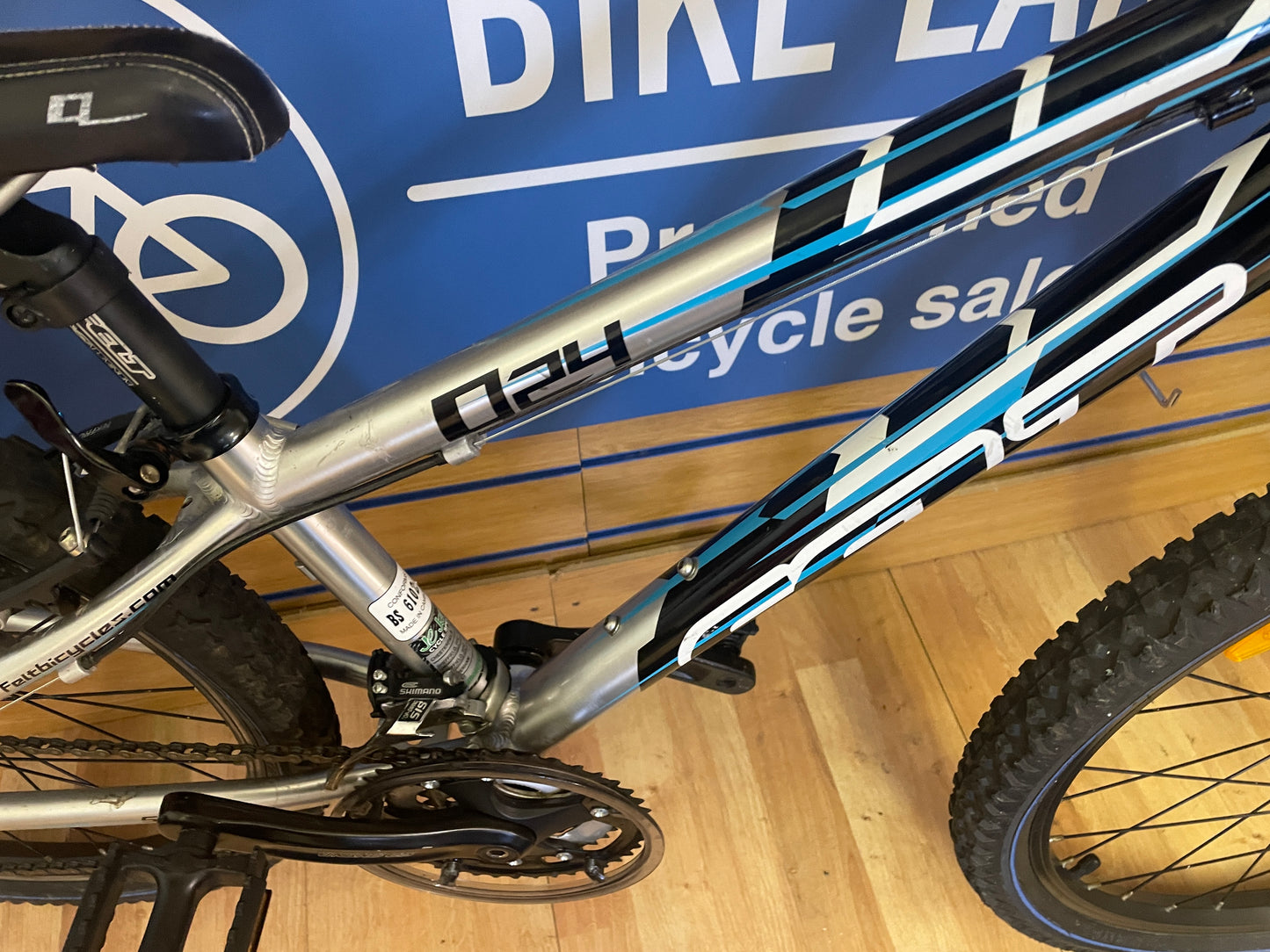 Felt Q24 Silver 24inch wheels mountain bike