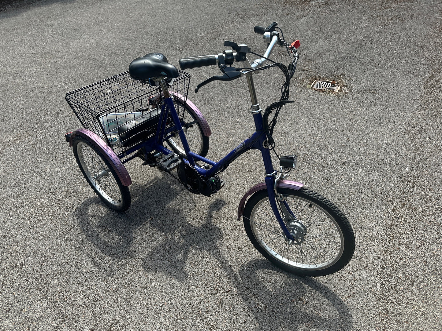 Trike Pashley Ebike Bafang kit conversion