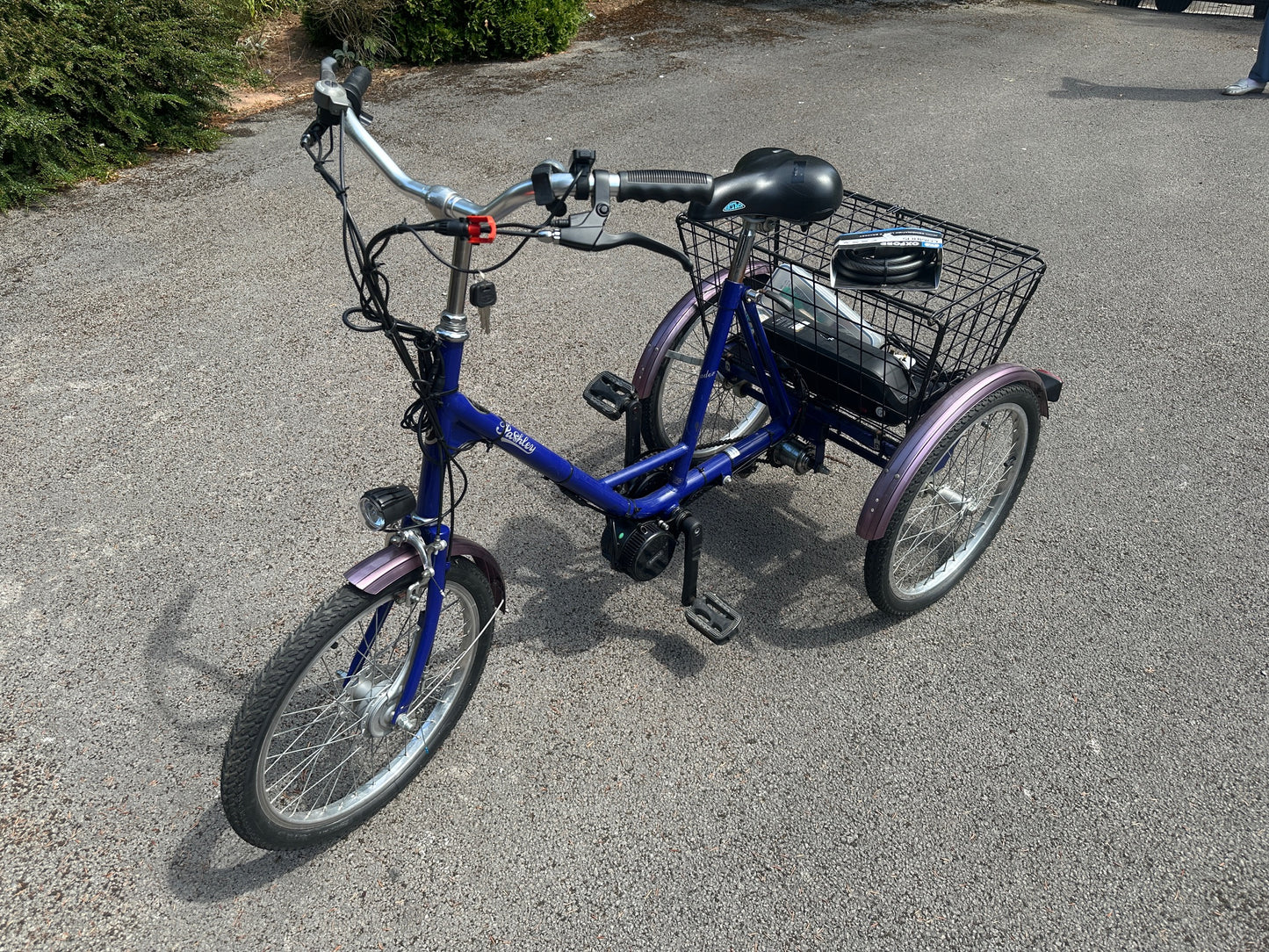 Trike Pashley Ebike Bafang kit conversion