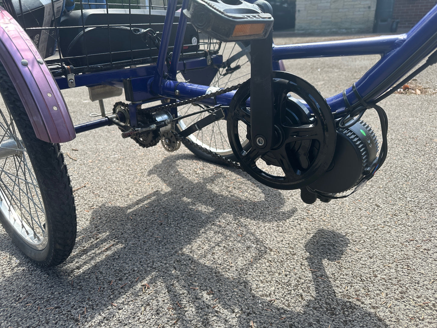 Trike Pashley Ebike Bafang kit conversion