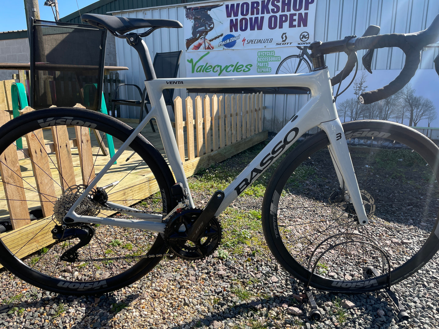Basso Venta R 105 12speed Di2 53cm - Valecycles