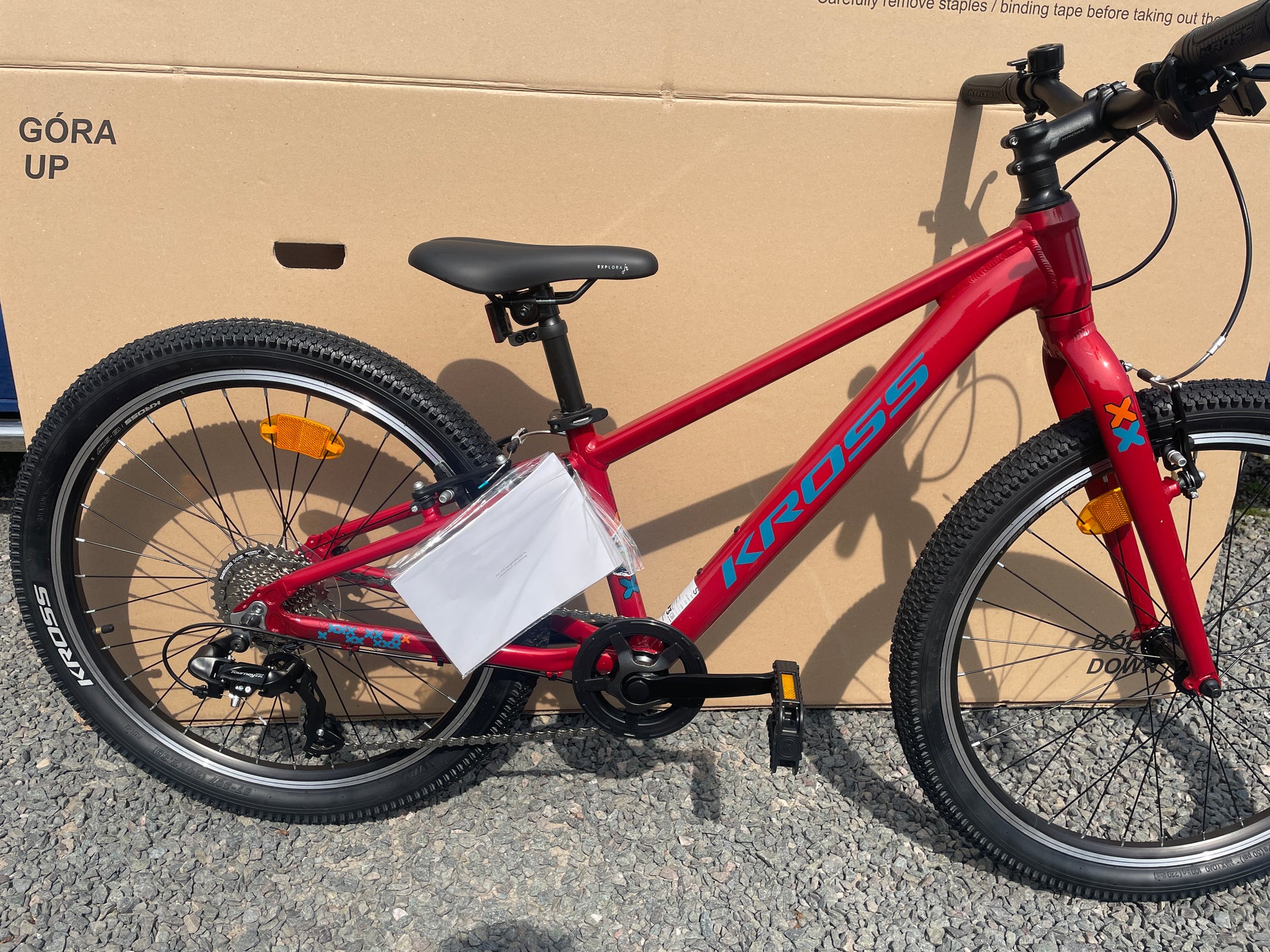 Kross Level Jr 1.0 Red Tea 24inch wheels - Valecycles