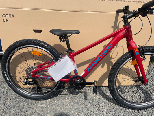 Kross Level Jr 1.0 Red Tea 24inch wheels - Valecycles