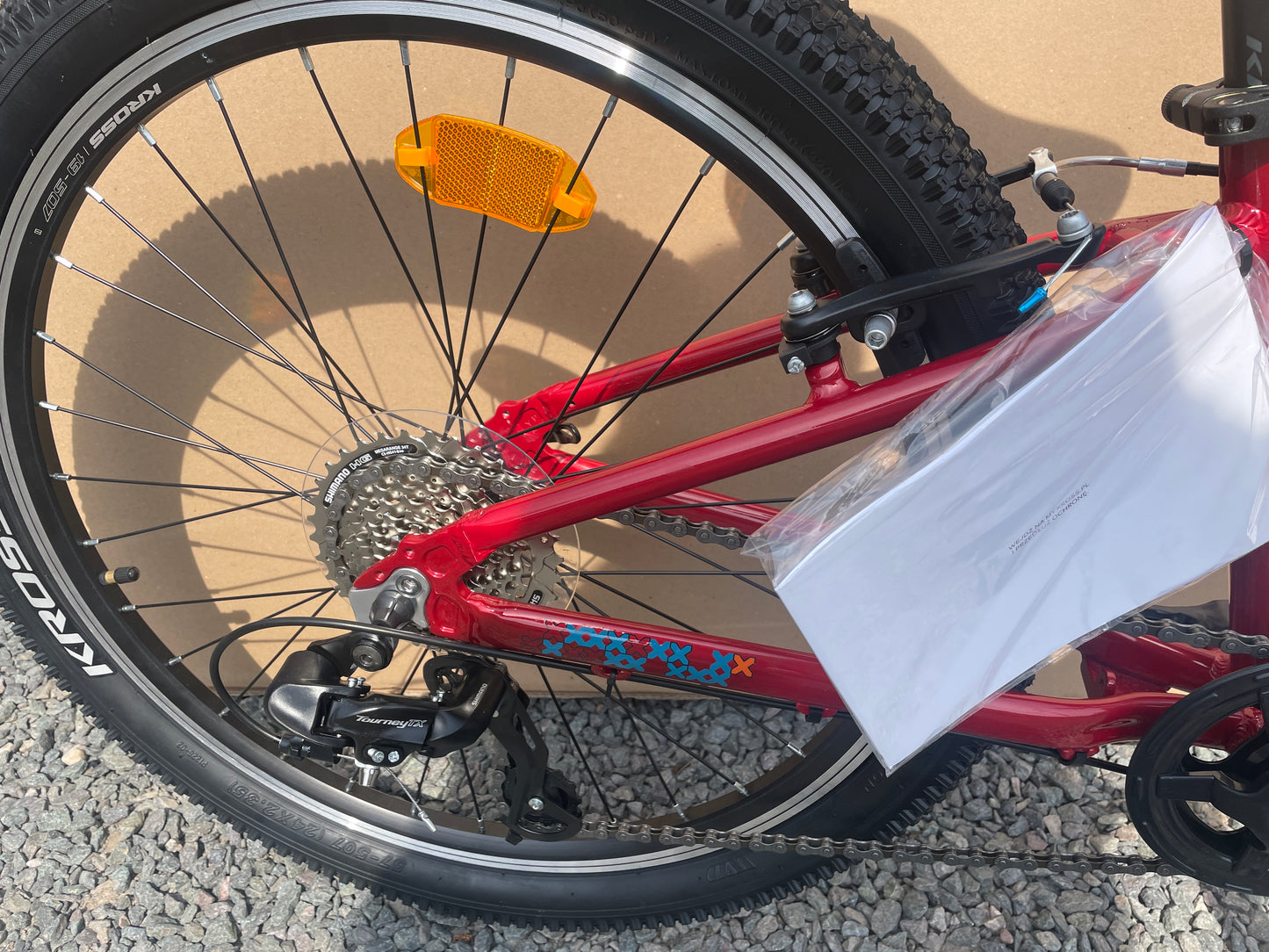 Kross Level Jr 1.0 Red Tea 24inch wheels - Valecycles