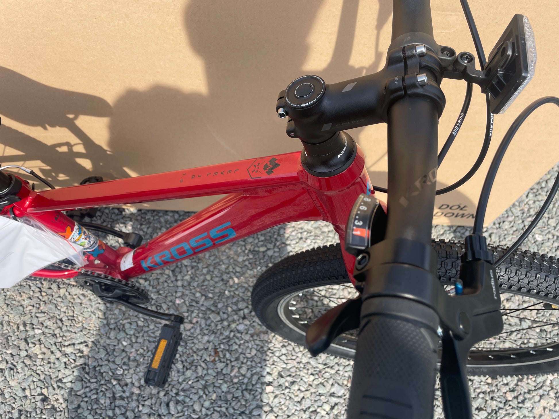 Kross Level Jr 1.0 Red Tea 24inch wheels - Valecycles