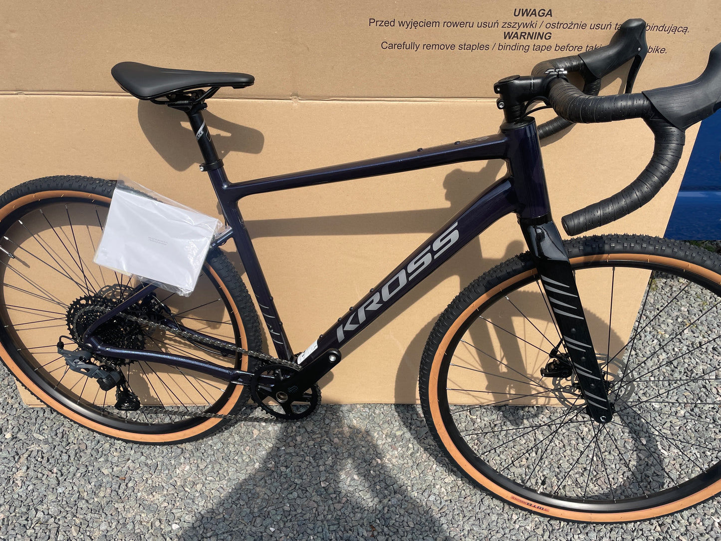 Kross Esker 2.0 Gravel Bike Dark Purple Large - Valecycles