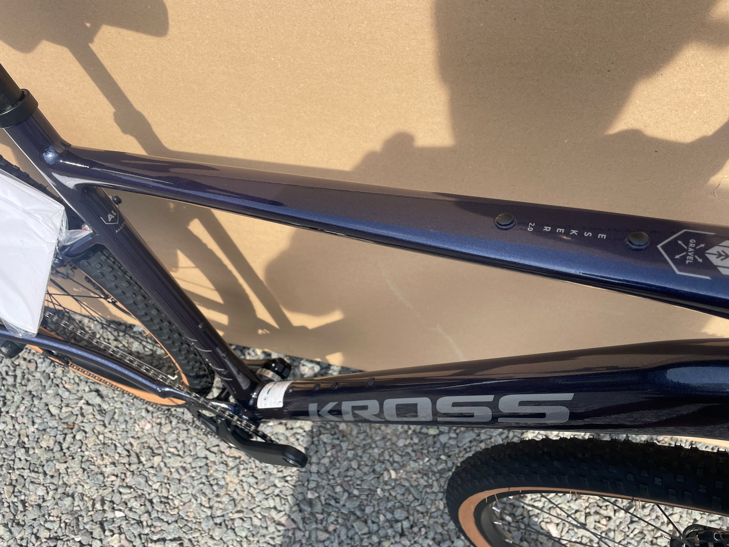Kross Esker 2.0 Gravel Bike Dark Purple Large - Valecycles