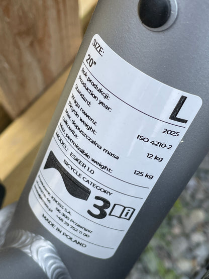 Kross Esker 1.0 Grey Pewter Large - Valecycles