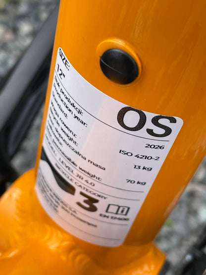 Kross Level Jr 4.0 Orange 24in wheels - Valecycles