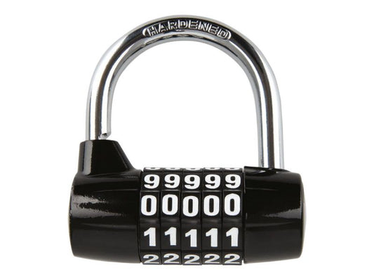 OXFORD 5 DIGIT COMBINATION PADLOCK