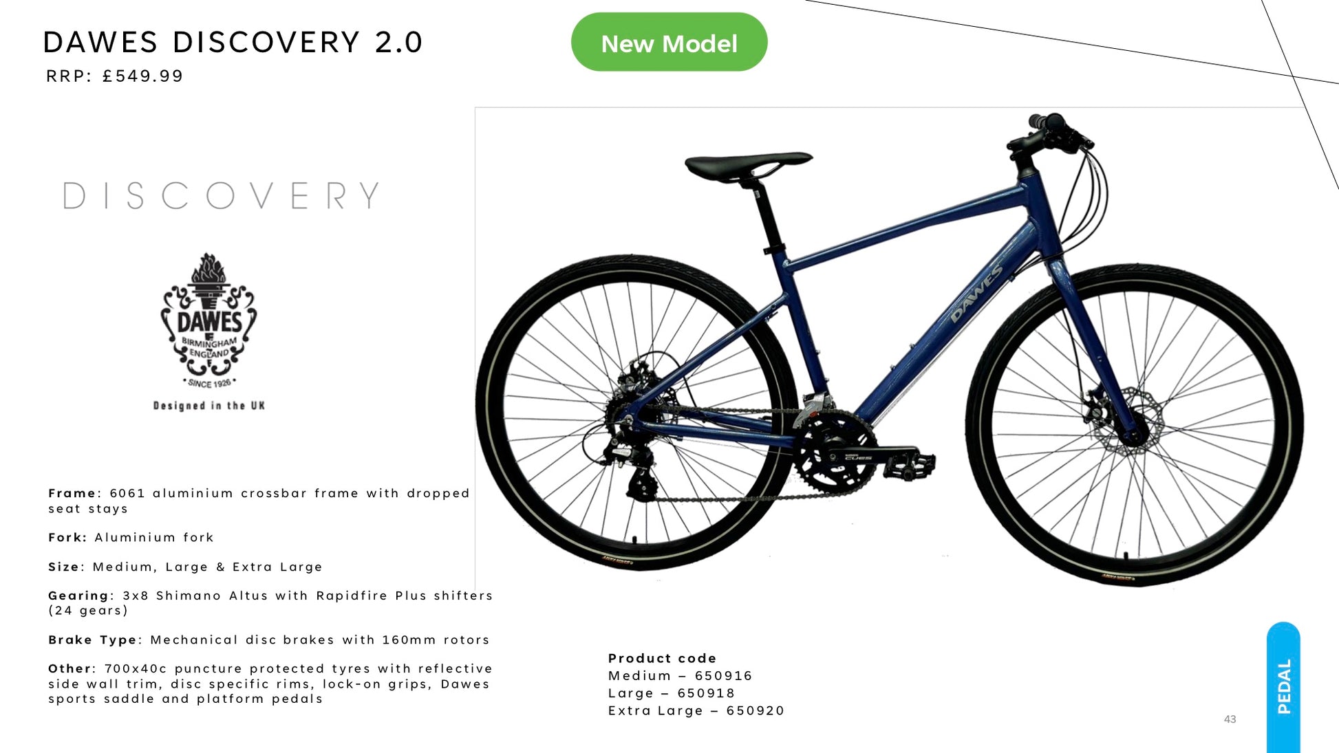 DAWES DISCOVERY – Valecycles - Main Image