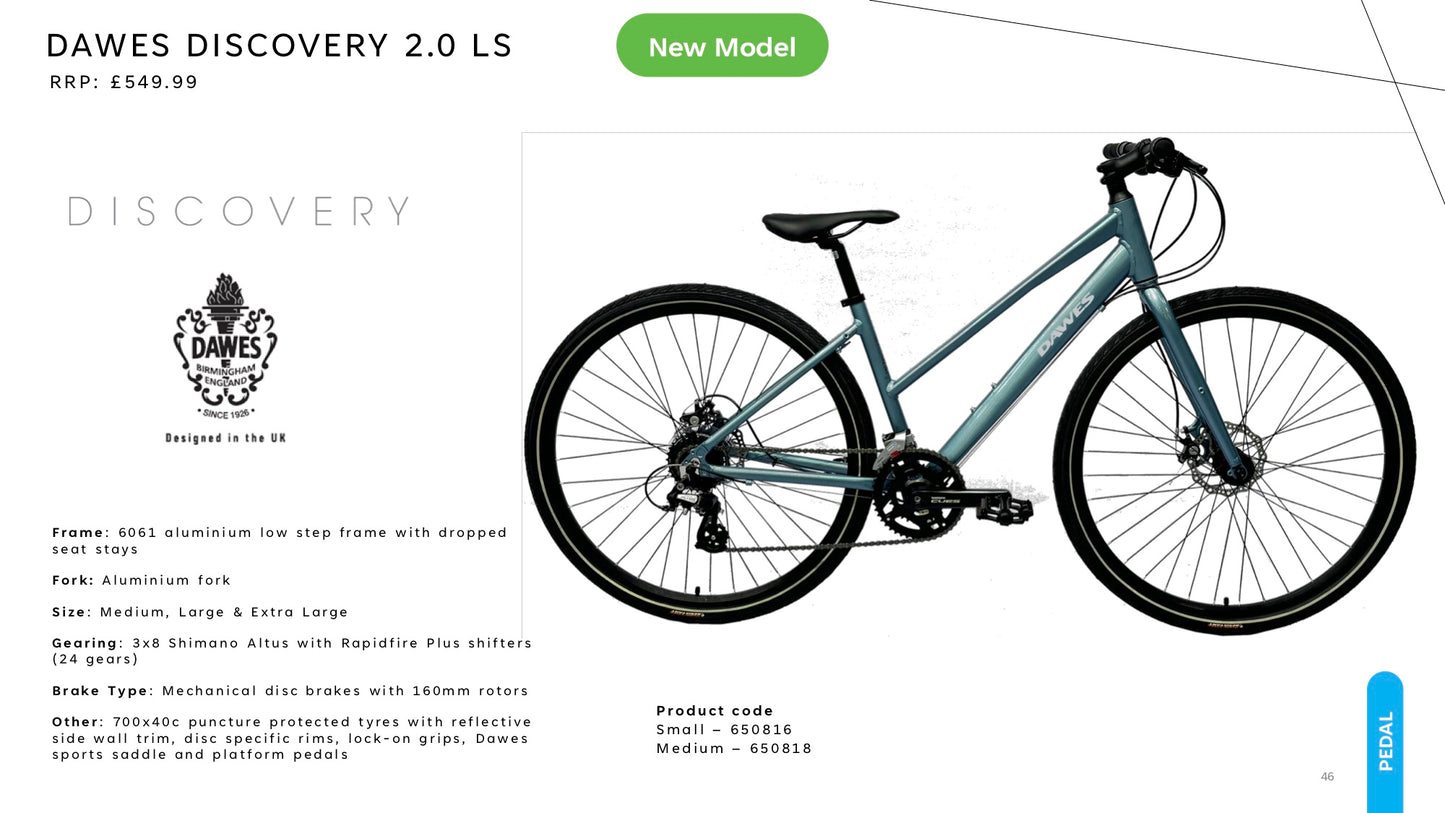 DAWES DISCOVERY 2.0 LS