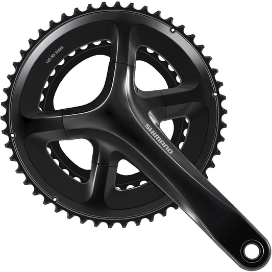 FC-RS520 double 12-speed chainset, 165 mm 50 / 34T, black