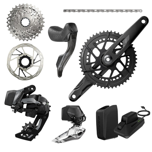 SRAM Rival AXS E1 2X Groupset Direct Mount 4835T (Please check Compatibility before purchase)