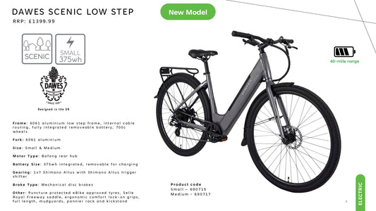 DAWES SCENIC LOW STEP Ebike