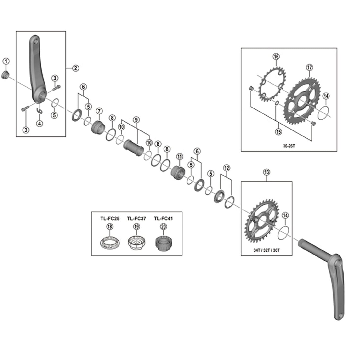 SLX 1 x 12 Drivetrain