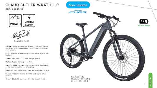 Claud Butler Wrath 1.0 Ebike