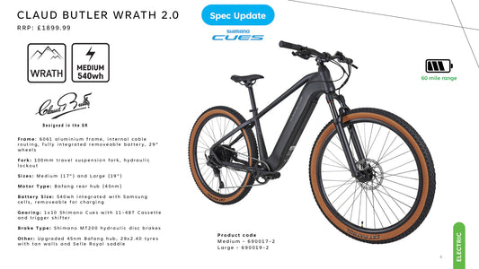 Claud Butler Wrath 2.0 Ebike